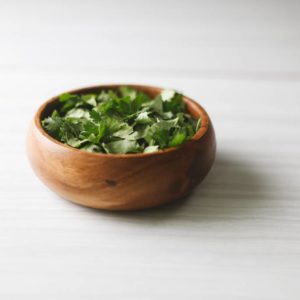 chopped cilantro